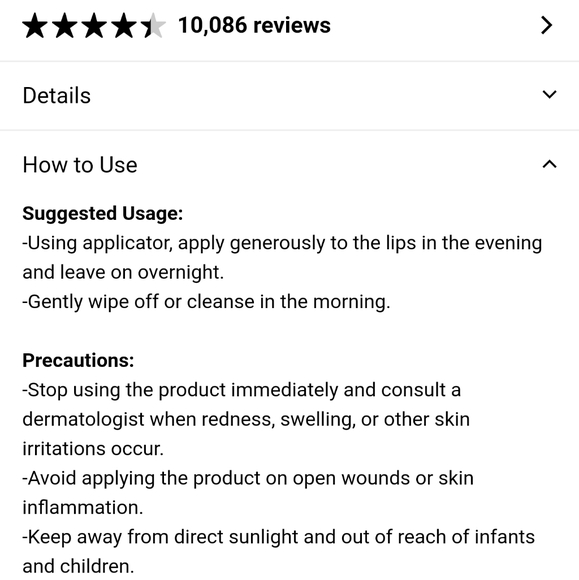 ✖SOLD✖ Laneige Lip Sleeping Mask Original - Picture 6 of 6